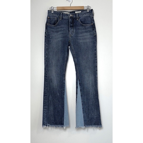Pilcro and the Letterpress x ANTHROPOLOGIE High Rise Flare Jeans - Picture 6 of 15
